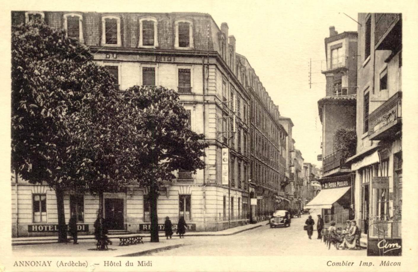 Hotel Du Midi Annonay Bagian luar foto