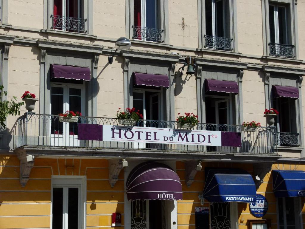 Hotel Du Midi Annonay Bagian luar foto